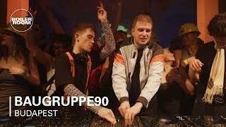 BAUGRUPPE90  Boiler Room Budapest [upl. by Sedicla35]