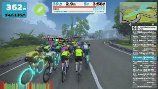 Zwift Racing League Rennen 1 [upl. by Nosyrb]