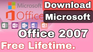 Microsoft Office 2007 install Free How to Install Microsoft Office 2007  office 2007 install free [upl. by Auohp]