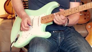 2011 Fender Custom Shop 1957 Stratocaster relic Part3 [upl. by Fagin]