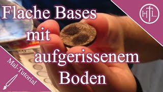 Bases Tutorial  Flache Bases mit aufgerissenem Boden gestalten Agrellan Earth [upl. by Tulley]