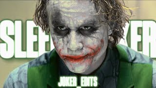 Joker edit Heath Ledger Sleepwalker  jokeredits [upl. by Auqined]