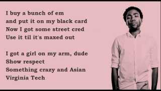 Childish Gambino  Backpackers with Lyrics HD [upl. by Tennaj577]