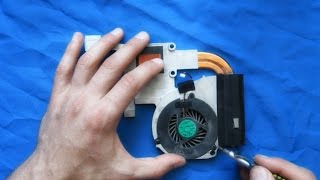 Acer V3571G  Fan cleaning Чистка системы охлаждения  вентилятора кулера [upl. by Godber113]