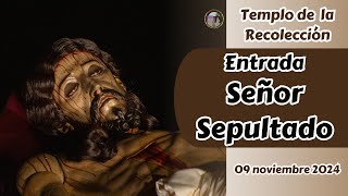 Entrada Procesión Señor Sepultado de la Recolección  Noviembre 2024 [upl. by Niamreg]