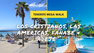 🔴LIVE Tenerife MEGA walk ☀️ Las Americas Los Cristianos Adeje with CAFE STOPS ☕️ [upl. by Meehsar]