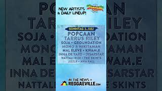 SUMMERJAM 2023 LINEUP COMPLETE New artists amp daily lineup [upl. by Reinhart]