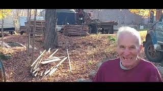 Timber Harvester sawmill used daily by 81 year young Boyd Milling wood for 30 years WATCH ❤️💪😲 [upl. by Erasmo]