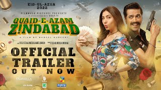 QuaideAzam Zindabad  Official Trailer  Fahad Mustafa  Mahira Khan  Eid ul Azha 2022 [upl. by Doreg]