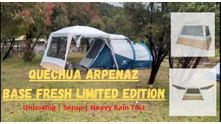 Arpenaz Base Fresh  Camping gear  Family Camping [upl. by Letnohs658]