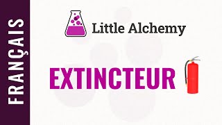 Comment faire un EXTINCTEUR dans Little Alchemy [upl. by Akiv980]