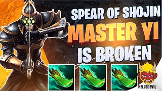 WILD RIFT  Spear Of Shojin Master Yi Is BROKEN  Challenger Master Yi Gameplay  Guide amp Build [upl. by Noroj]