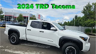 2024 Toyota Tacoma TRD OffRoad  Day one brand new [upl. by Nnaoj156]