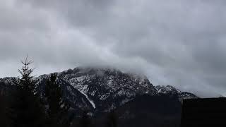 Zakopane zima  Giewont  Timelapse [upl. by Melloney208]