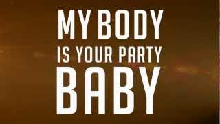 Ciara  Body Party Lyric Video [upl. by Lynnelle]