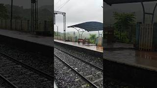 IR LHB flat wheel sound  10104 Mandovi express konkanrailways indianrailways train railfans [upl. by Farr]