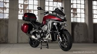 Honda VFR800X Crossrunner  Model Features 2015 official [upl. by Oicnerual630]