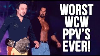 TOP 10 WORST WCW PAY PER VIEWS OF ALL TIME [upl. by Corabelle392]