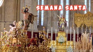 Holy Week Processions in Spain Semana Santa 2024 Seville Spain 🇪🇸 [upl. by Bred364]