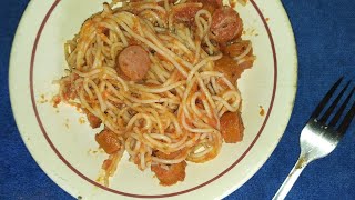 Macarrao com salsicha com extrato de tomate caseiro culinarista [upl. by Nagam]