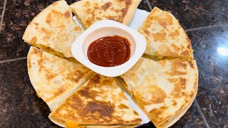 Chicken quesadilla recipe Best chicken quesadilla recipe [upl. by Tolland]