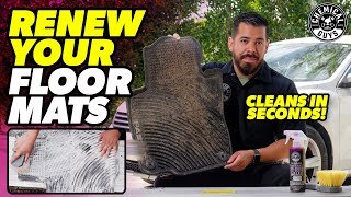 How To Clean Rubber Car Mats Like A Pro  Return Floor Mats Back To Black Quick and Easy [upl. by Farleigh]