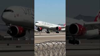 Virgin airlines flight landing 🛬 short video 📸📸flight beautiful landing [upl. by Howard]