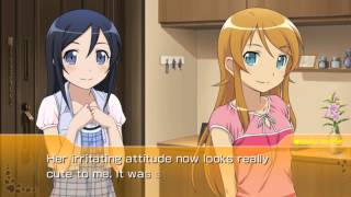 Oreimo Tsuzuku PSP Kirino Route Part 10  Best Friend English Subtitles [upl. by Aznecniv]