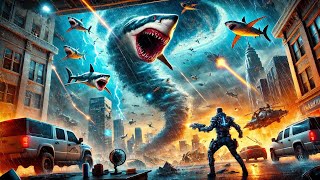 Sharknado 6  The Last Sharknado Its About Time  Nanar  4K  Film complet en français [upl. by Naitsihc]