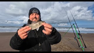 Sea Fishing For Bass Plaice Coalie Flounder At Upgang Promenade Whitby [upl. by Brenton]