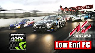 ASSETTO CORSA on Low End Laptop  GT 720m  2GB VRAM  i74600U [upl. by Bellis]