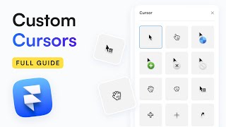 How to Add Custom Cursors in Framer [upl. by Irved]