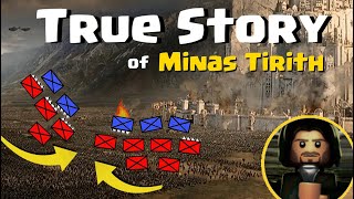 Battle of Minas Tirith  the TRUE untold story ⚔️🔥 [upl. by Bartel]