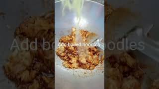 How to make Street Style Egg Noodles 🍝😋😋✌️✌️sorts ytshorts [upl. by Neerac]