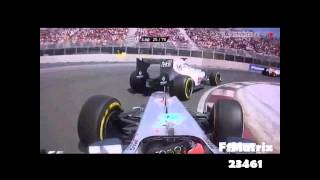 F1 2012 Canada Montreal Race Highlights [upl. by Ennaegroeg]