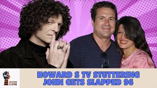 Howard S TV Stuttering John Gets Slapped 96 [upl. by Enaej]