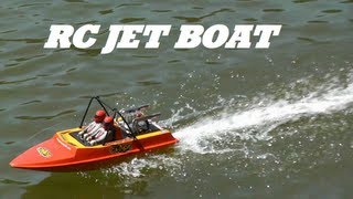 RC JET SPRINT PROP DRIVE  NQD JET BOAT bushless [upl. by Phira]