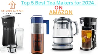 Best Tea makers 2024  Top 5 Best Tea Makers Best For Your Family [upl. by Artinak]