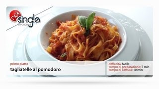 Tagliatelle al pomodoro [upl. by Shanta]