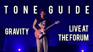 Tone Guide John Mayer  Gravity Live at The Forum  Sob Rock Tour [upl. by Eppesiug457]