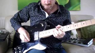 Fender Telecaster 72 Custom ReIssue Demo  1 Rock [upl. by Assital]