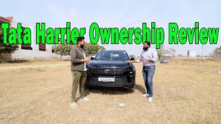 10000km Tata Harrier Ownership Review  Tata Harrier Dark Edition इच्छाएँ मत दबाओ [upl. by Giffie]