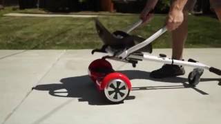 Test de lHOVERKART  Différence entre le HOVERBOARD et le HOVERKART [upl. by Sandry]