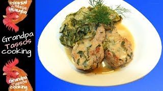 Μοσχαράκι φρικασέ αυγολέμονο 🍖Fine veal fricassee🍖🍖KalbsFrikassee [upl. by Hock]