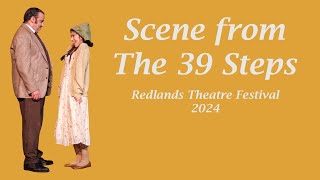 Scene from The 39 Steps at the Redlands Theatre Festival [upl. by Stephine]