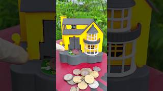 piggy bank with locker  poppy house money collect ATM  dog house coin reversehc658 piggybank [upl. by Past514]