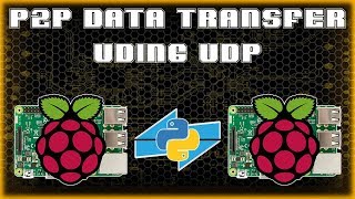 P2P data transfer using UDP on 2 Pis  Software Pi [upl. by Yrrap]