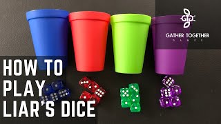 How To Play Liars Dice [upl. by Claudetta]