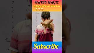 Maths Magic  Additional Natural Numbers  Tricks  viralreels shorts mathstricks trending [upl. by German593]