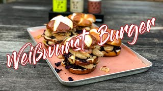 Weißwurst Burger  GGGrillen [upl. by Anwahsar680]